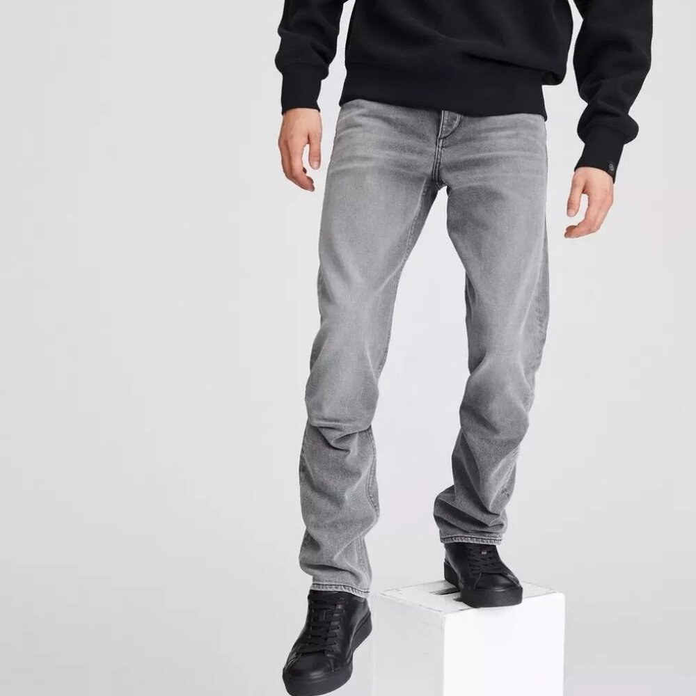 rag & bone Men's Relaxed Gray Jeans
